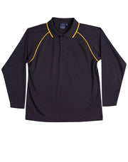Men's cooldry raglan L/S polo