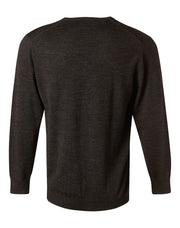 Men's 100% Merino Wool V Neck L/S Sweater