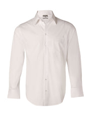 Men's Cotton/Poly Stretch L/S Shirt