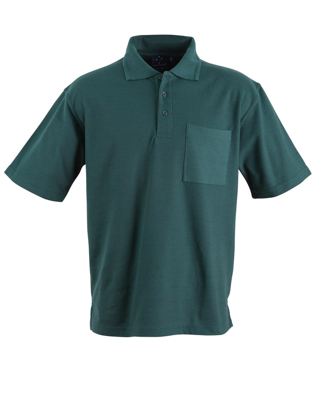 Pocket short sleeve polo