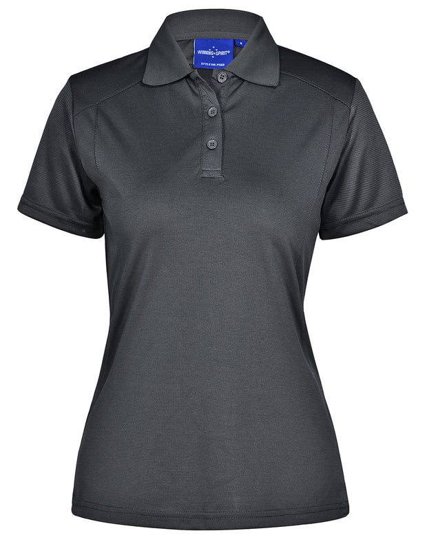 ladies bamboo charcoal S/S Polo