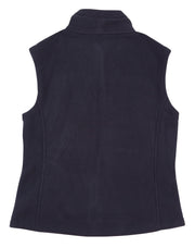 Ladies' bonded polar fleece vest