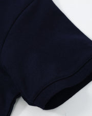 ladies cotton stretch polo