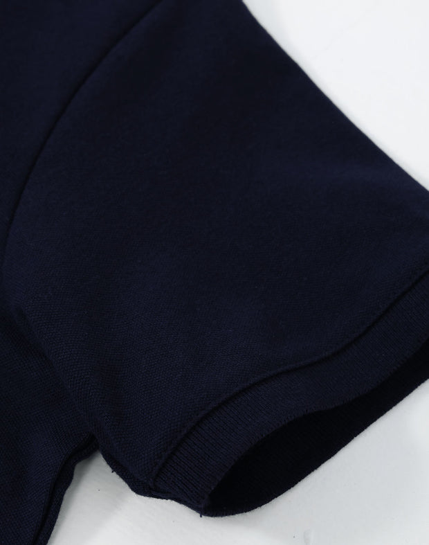 ladies cotton stretch polo