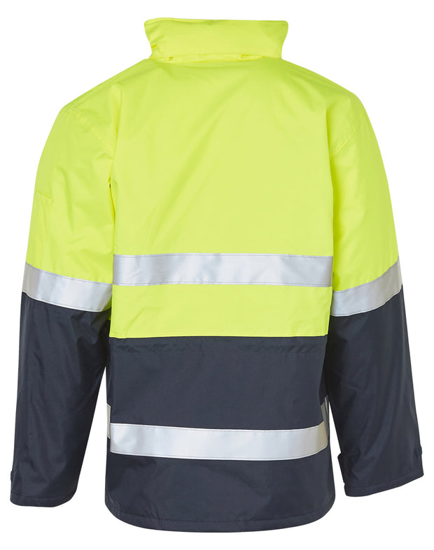 Hi-Vis Long Line Safety Jacket With 3M Tapes