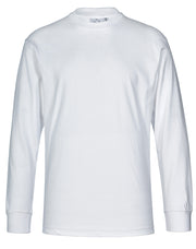 mens cotton crew neck L/S tee