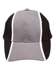 H/B/C tri-color baseball cap