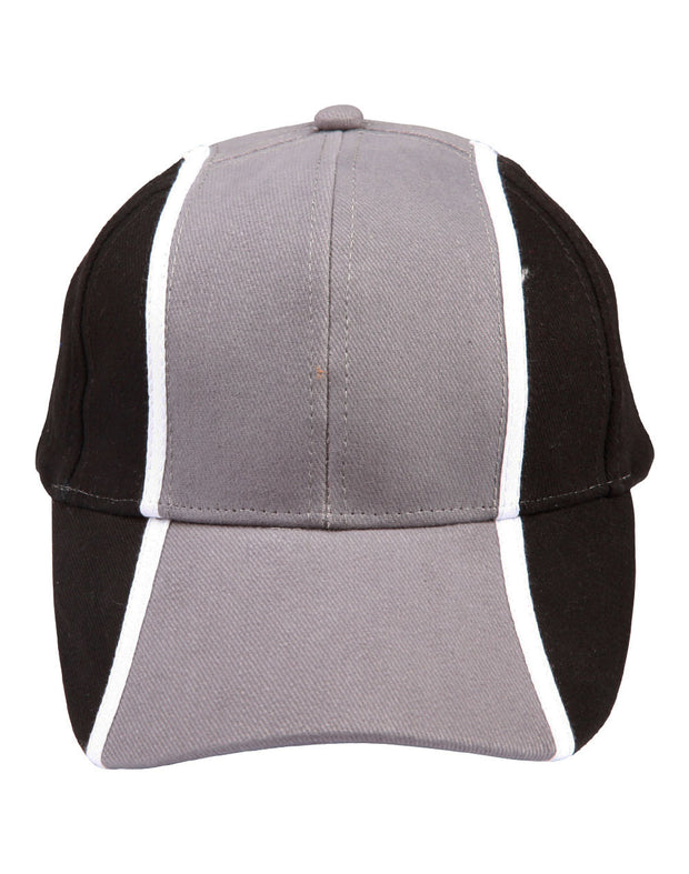 H/B/C tri-color baseball cap