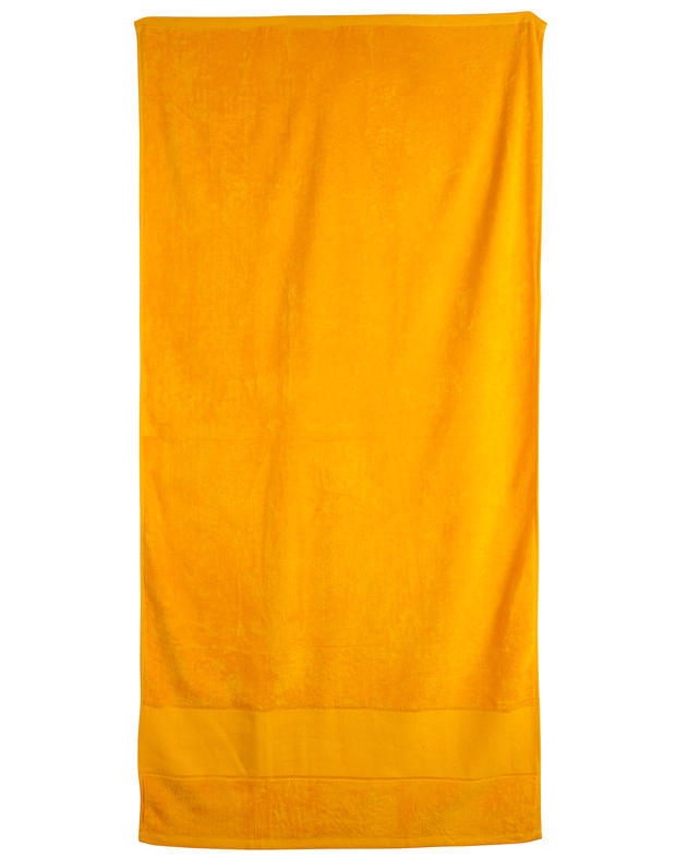 terry velour beach towel 75x150 cm