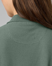 ladies cotton stretch polo