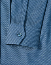 Ladies' Pin Dot Stretch L/S Shirt