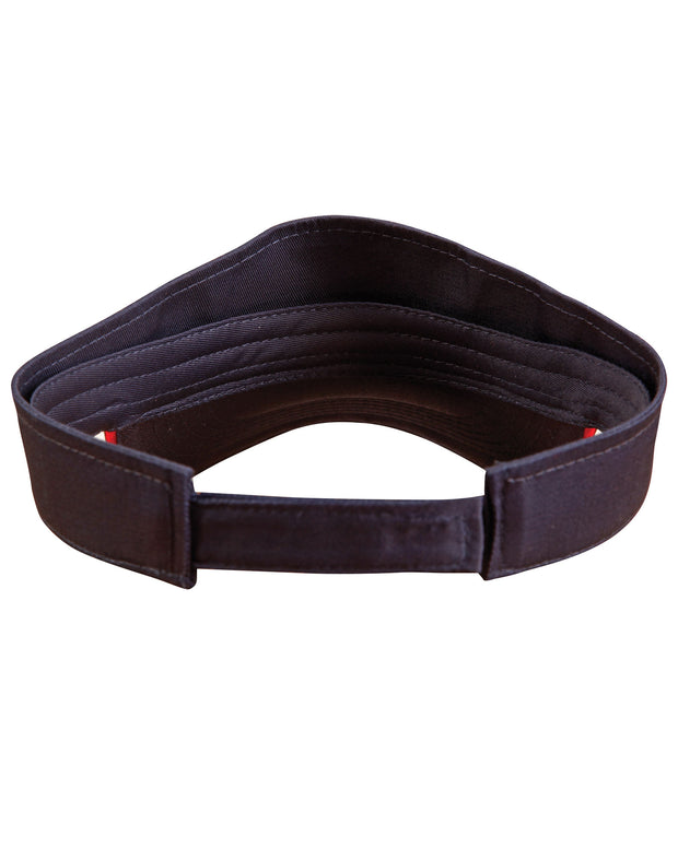 Polo twill visor