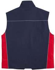 3 in 1 Jacket, silver relective piping