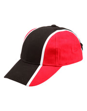 H/B/C tri-color baseball cap