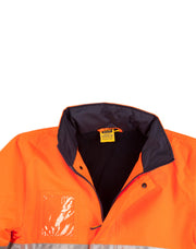 Hi-Vis Long Line Safety Jacket With 3M Tapes
