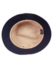 contrasting underbrim bucket hat