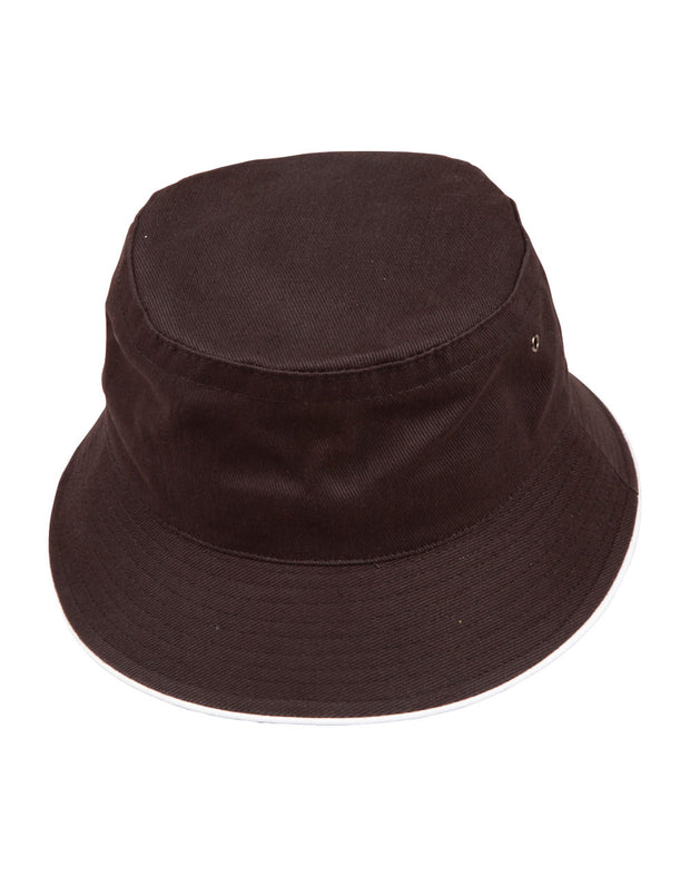 soft washed sandwich bucket hat