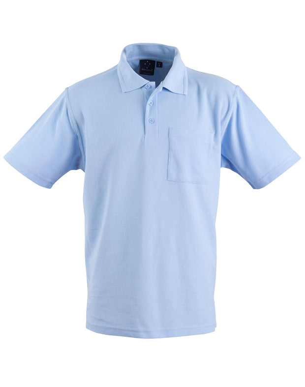 Pocket short sleeve polo