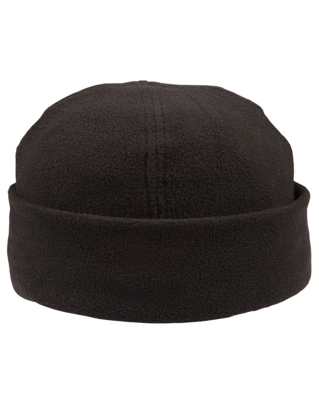 Polar fleece beanie
