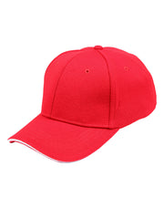 Pique mesh contrast sandwich