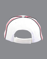 Tri-color pique mesh structured cap