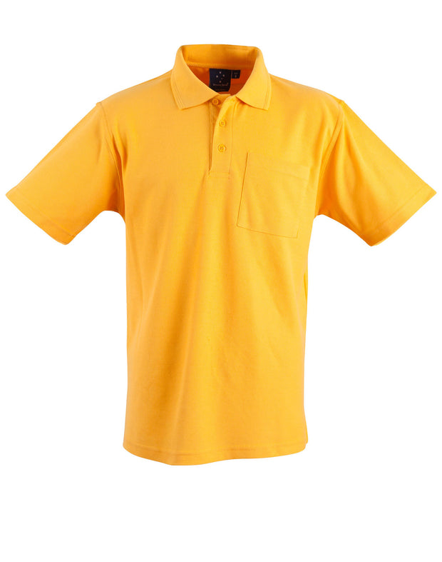 Pocket short sleeve polo