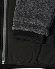 Ladies' Heather Sleeve/Quilted Body Jacket