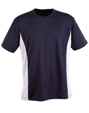 CoolDry short sleeve contrast tee