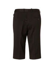 Women's Knee Length Flexi Waist Shorts in Poly/Viscose Stretch