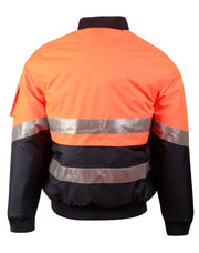 Hi-Vis Two Tone Flying Jacket With 3M Tapes