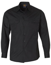 cool-breeze L/S cotton work shirt