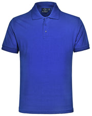 unisex cotton jersey polo