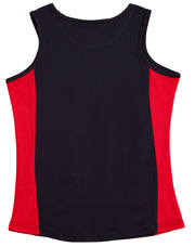 ladies truedry contrast singlet