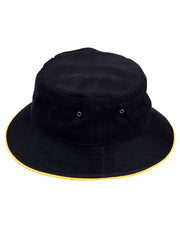 soft washed sandwich bucket hat
