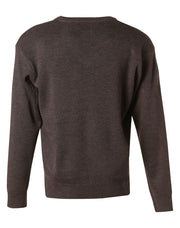 V Neck Wool / Acrylic Knit Jumper
