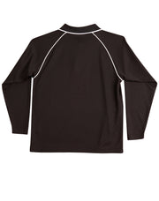 Men's cooldry raglan L/S polo