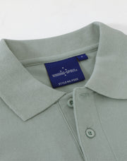 Men's cotton stretch polo
