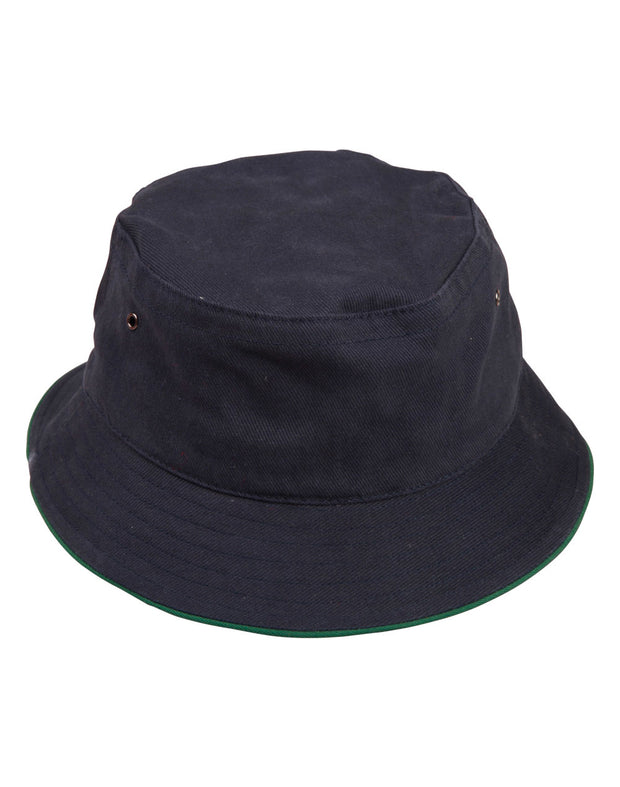 soft washed sandwich bucket hat