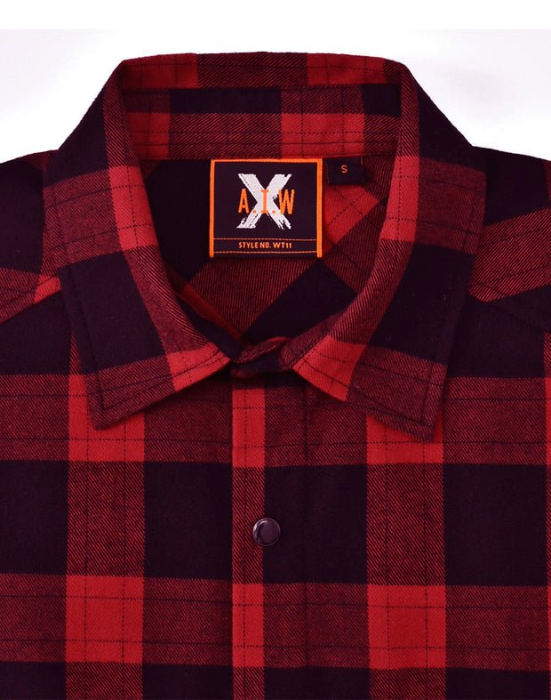 Unisex Flannel Plaid Shirt