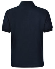 Men's pure cotton contrast piping