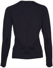 Women's 100% Merino Wool L/S Cardigan