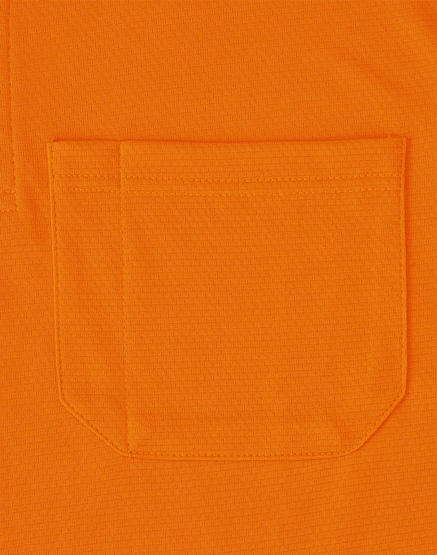 Unisex Hi-Vis Bamboo Charcoal S/S Polo