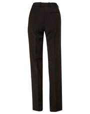 Women's Slim Leg Flexi Waist Pants in Wool Stretch