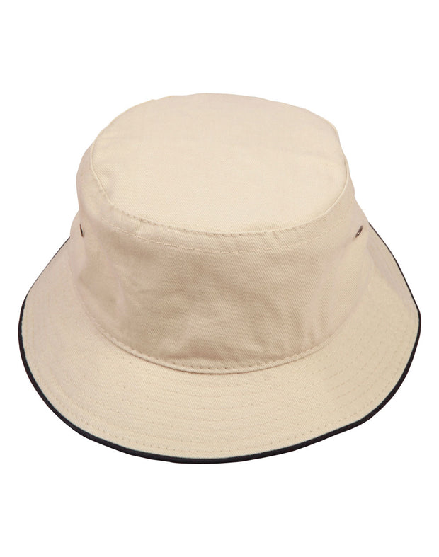 soft washed sandwich bucket hat