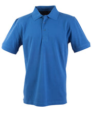 mens S/S pique polo