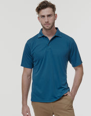 mens bamboo charcoal S/S Polo