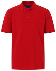 Men's cotton stretch polo