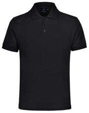 unisex cotton jersey polo