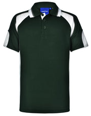Kid's Cooldry Contrast Polo With Sleeve Panel