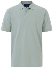 Men's cotton stretch polo